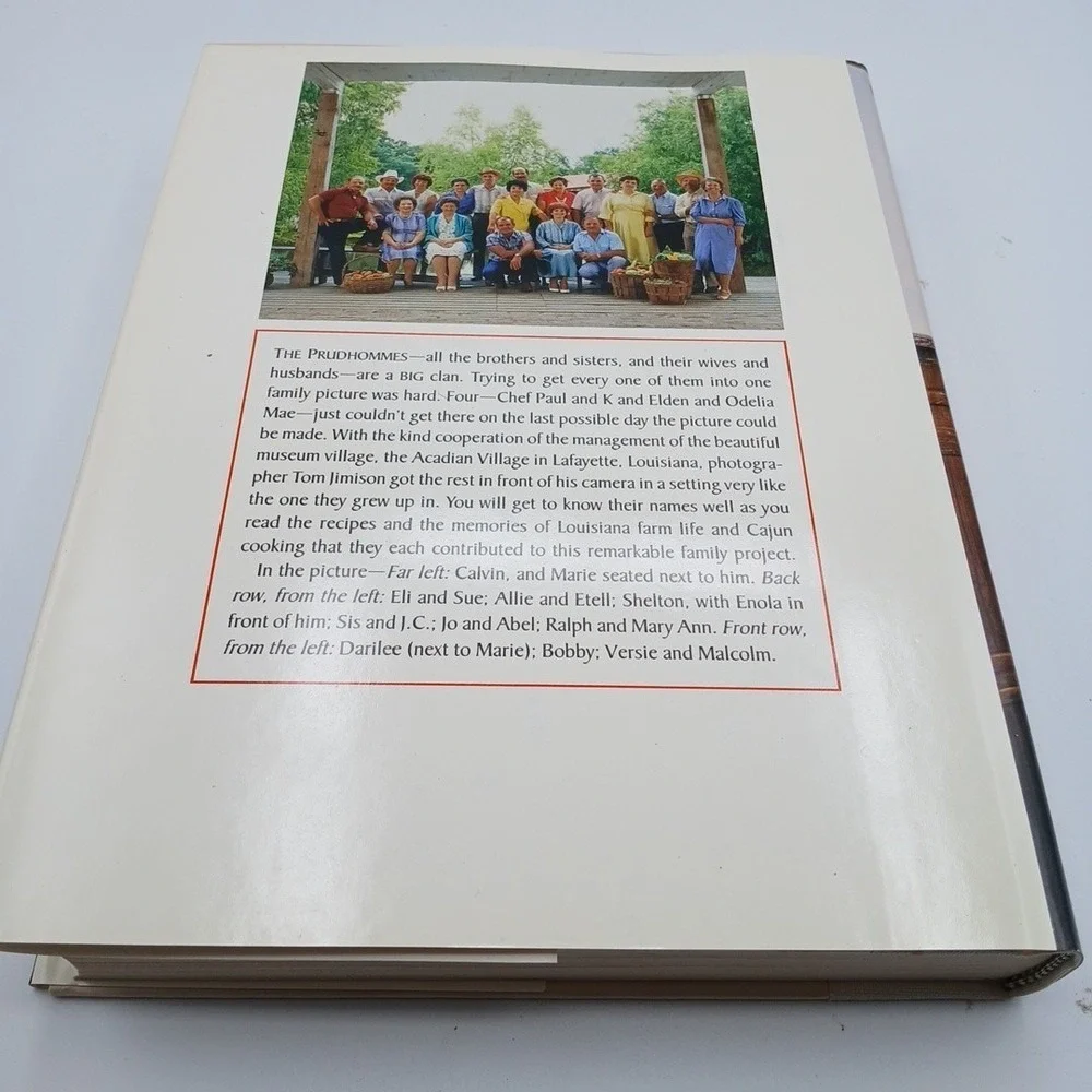 Lot of 2‎ Chef Paul Prudhomme's Family Cookbook's HC Louisville Kitchen NOS